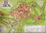 Map of Tikal